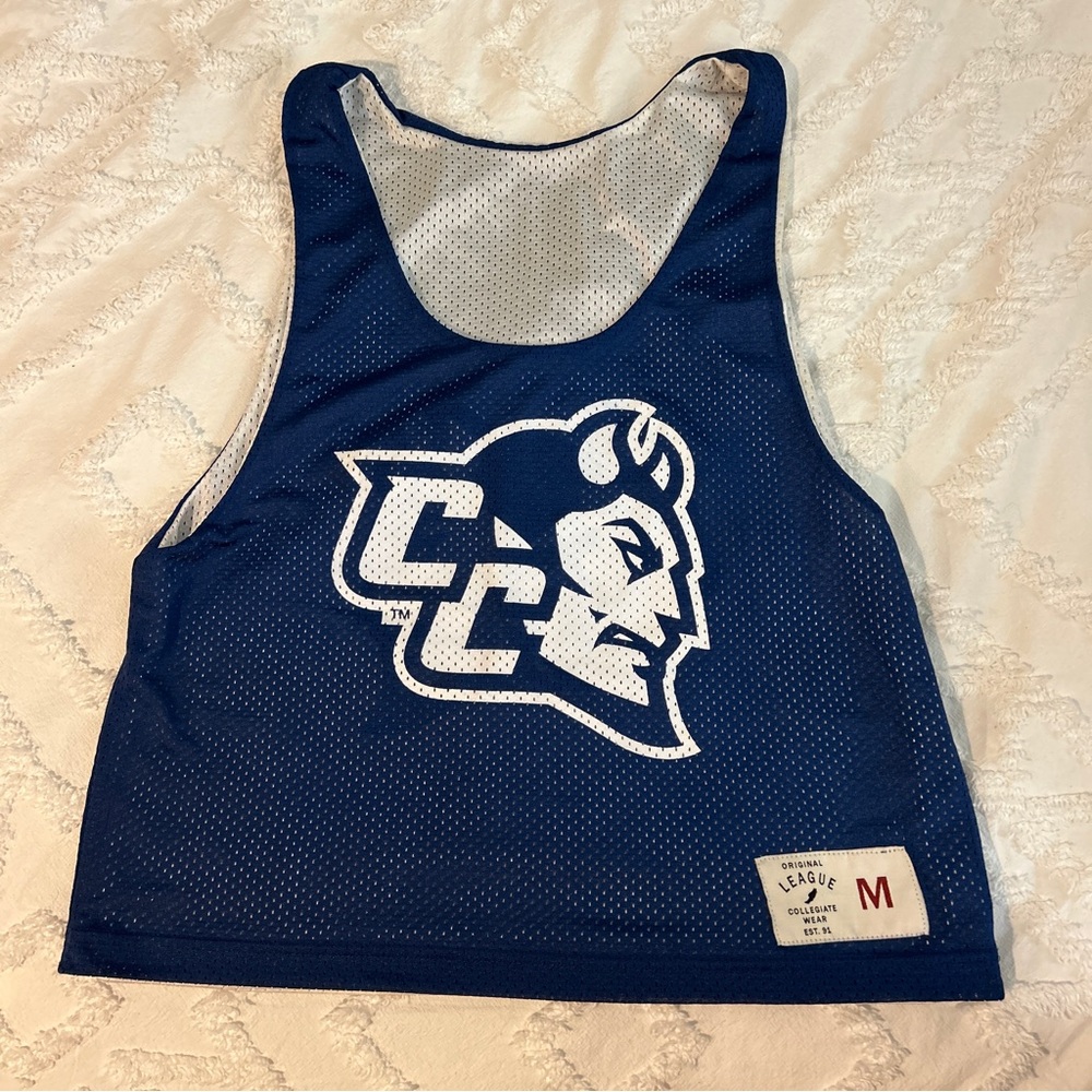Central Connecticut CCSU Lax Pinnie